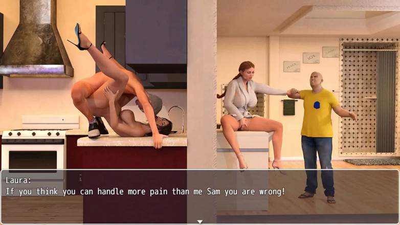 Dirty GamesXxX: Laura Lustful 비밀: 남편이 다른 방에 있는 동안 자지에 따먹히는 바람피는 마누라 - Ep.65