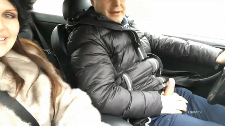 Andrea Dipre Channel: Bilresa för Diva Del Tubo och Andrea Dipre runkar av...