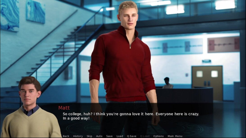 Gay Amaran: 新入生体育ゲームプレイパート2