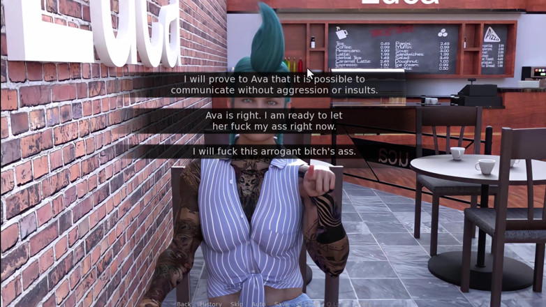 Snip Gameplay: Futa Dating Simulator 11 Ava Is a Prison Bitch Will She...