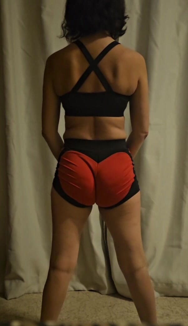 Vickyscotland: Treinando em casa. Trabalhando a bunda