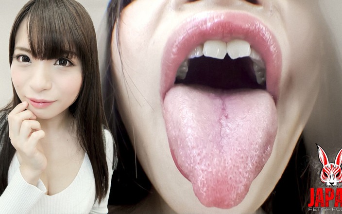 Japan Fetish Fusion: POV! Voir la langue et la bouche de Saiko Yatsuhashi :...