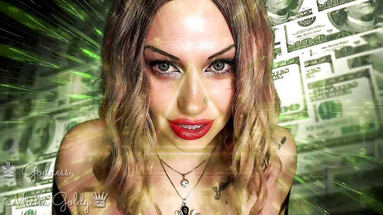 Goddess Misha Goldy: HFO finansial yang menpesona &amp; kontak mata &amp; ASMR! Merusak finansial!