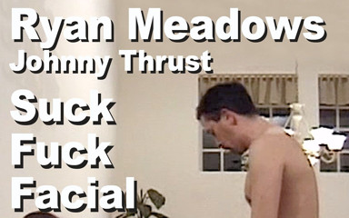 Edge Interactive Publishing: Ryan Meadows & Johnny Thrust saje výstřik na obličej