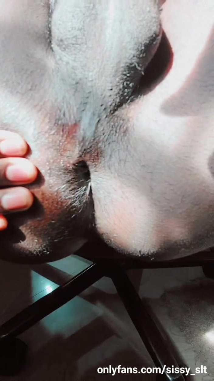 Sissy Bisexual: Kleine lul femboy lichaam blootstellen