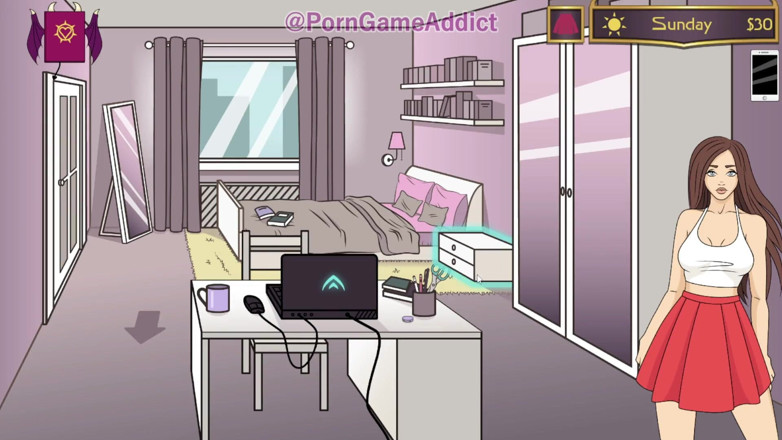 Porngame addict: College von Sukkubus 19 pc-Kommentar HD