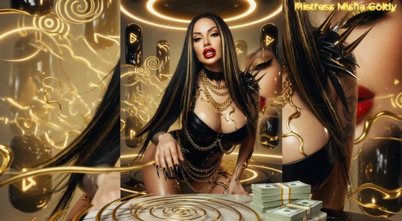 Goddess Misha Goldy: Fuga di cervelli dal portafoglio