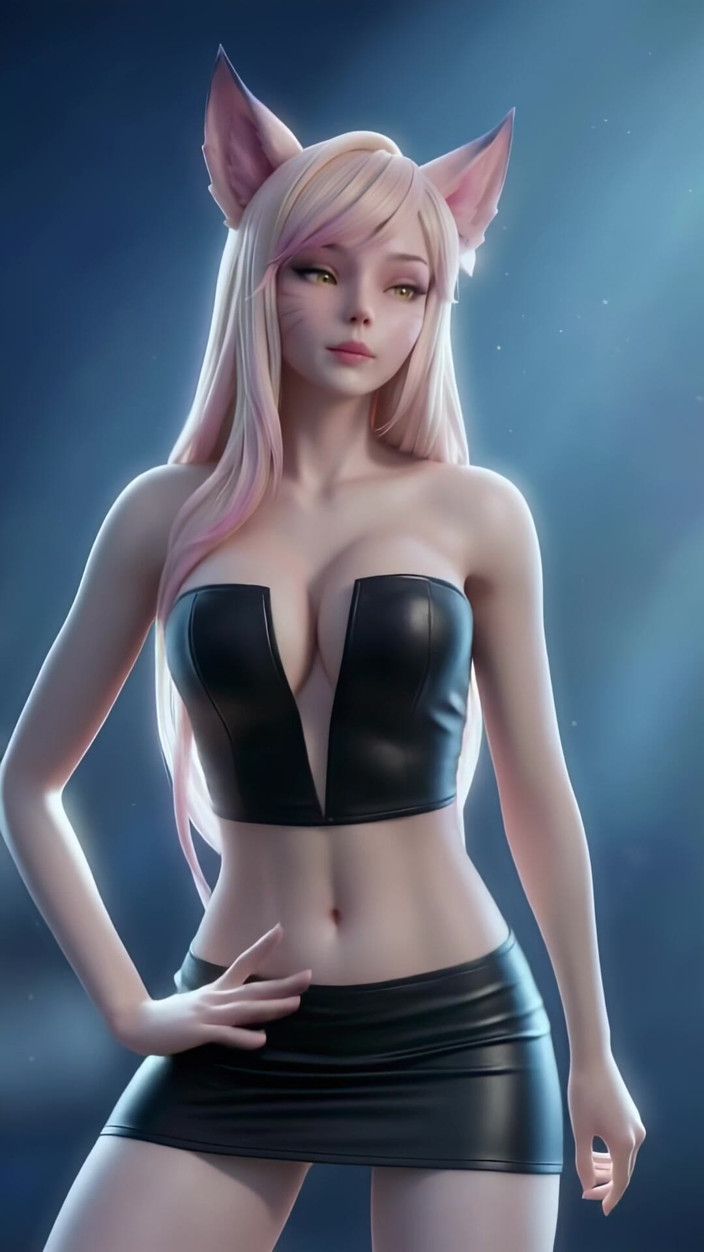 3D-Hentai Games: Ahris sexy tanz (die schwarzäugigen peas - Boom Boom Pow)