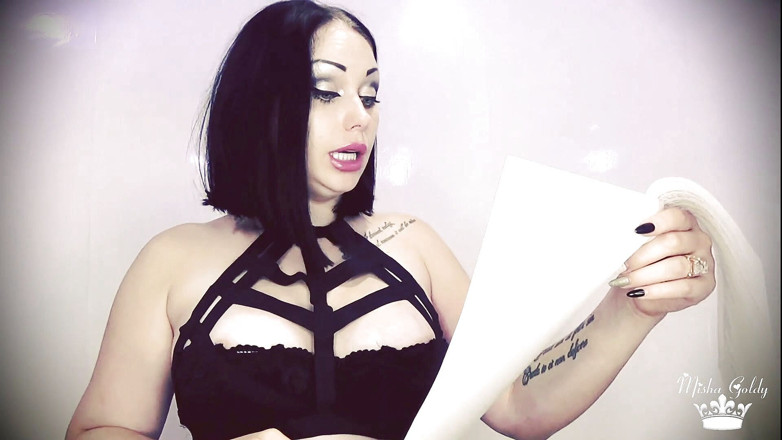 Goddess Misha Goldy: Wie werde ich mein manipulierter sklave? Schritt 1 : anwendung der Manipulation