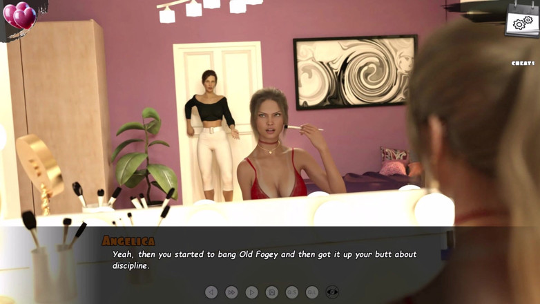 3D Cartoon Porn: Burning Boundaries 9 : la culotte de Mike se masturbe et jouit