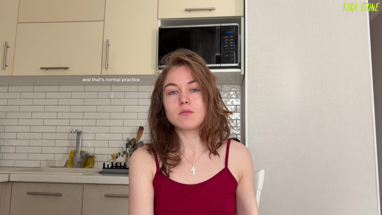 Kira Stone: ¿Te has corrido con un pene? ¿Te has corrido con la...