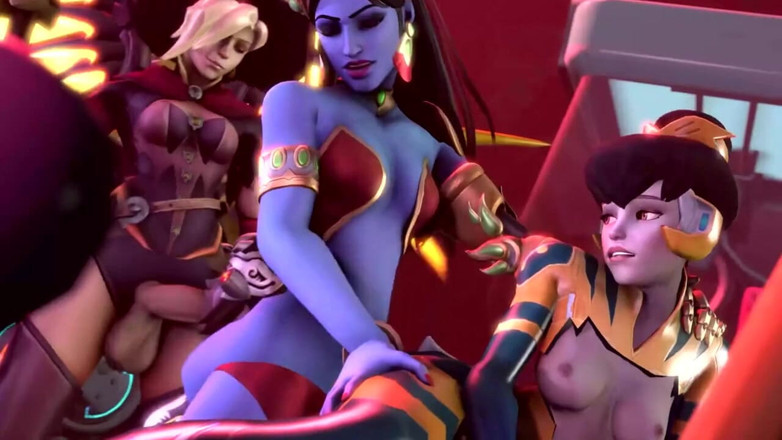 Velvixian3Futanari: Overwatch, el elenco