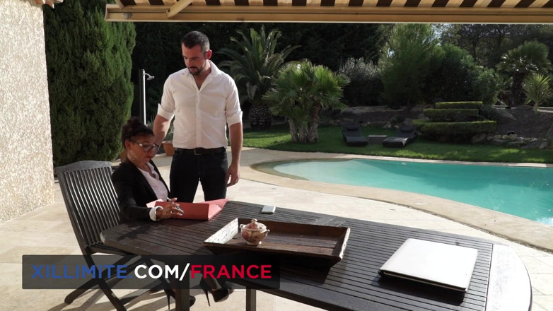 Made In France: Curvy Mature brunette enjoys the company of a young guy