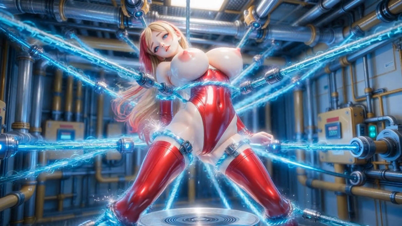 Stories&Anime: Awek montel Cowgirl – Kilang Tali Elektronik 3D 8K