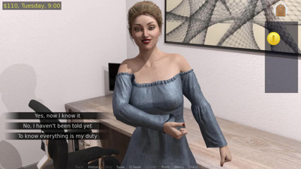 Dirty GamesXxX: Uwodzenie biura: pierwszy dzień w pracy ep 2