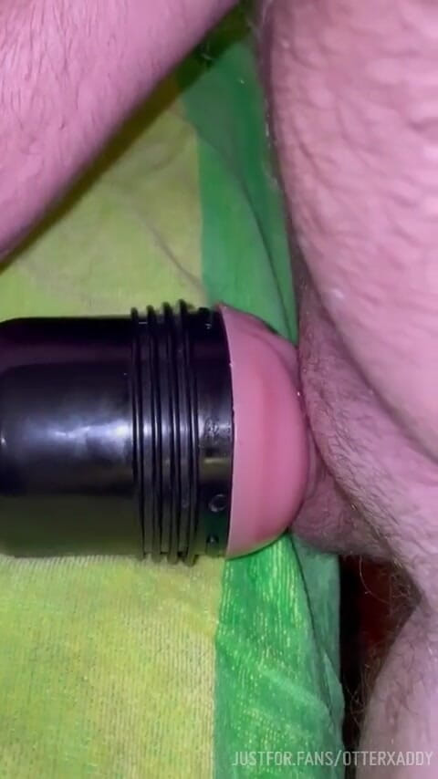 Otterxaddy: Sikiş dayanıklı fleshlight pully ve zamanında çekemiyor