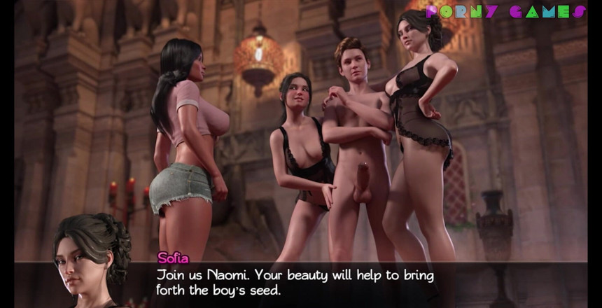 Porny Games: Tesoro di Nadia v83051 - impregnazione di due ragazze allo stesso...