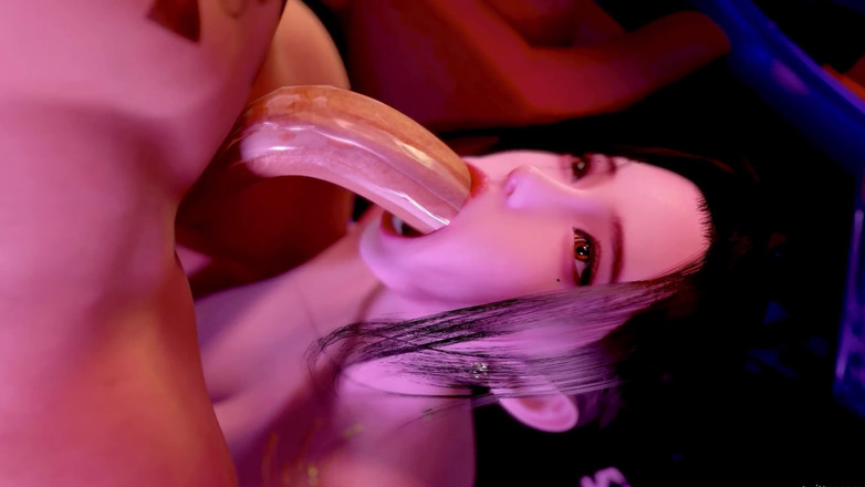 Why fuck so hard: 3D super sexy asijská milf nahá její obrovská prsa a...