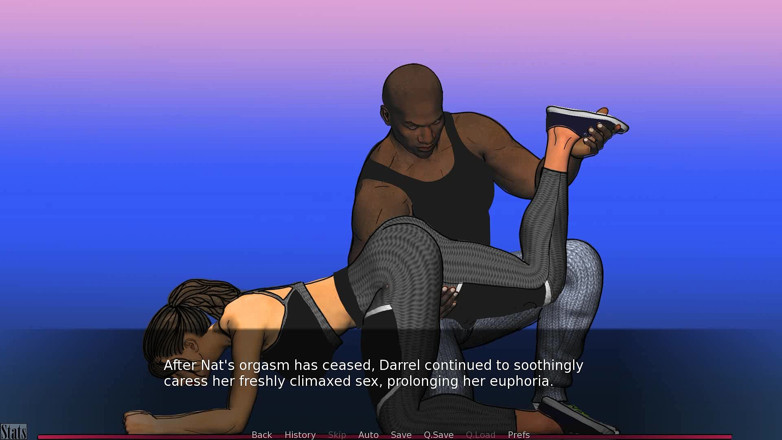 Dirty GamesXxX: Дует кохання та хтивості пари: рогоносець спостерігає, як великий м'язистий хлопець дрочить його дружину, еп.9