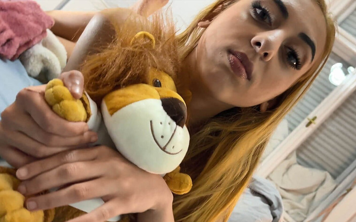 Ignoring Handjobs: Amazingly beautiful super cute girl in her pyjamas gives an...