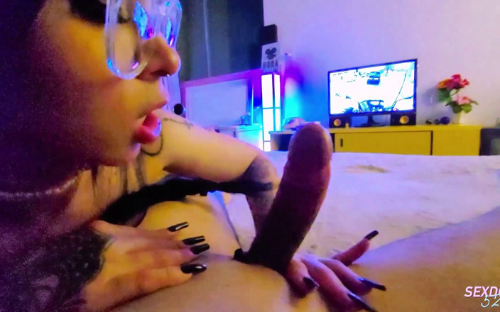 Sexdoll520: Harter blowjob mit geiler stiefschwester und sperma im mund, pOV
