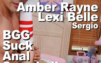 Edge Interactive Publishing: Amber Rayne et Lexi Belle et Sergio BGG sucent et...