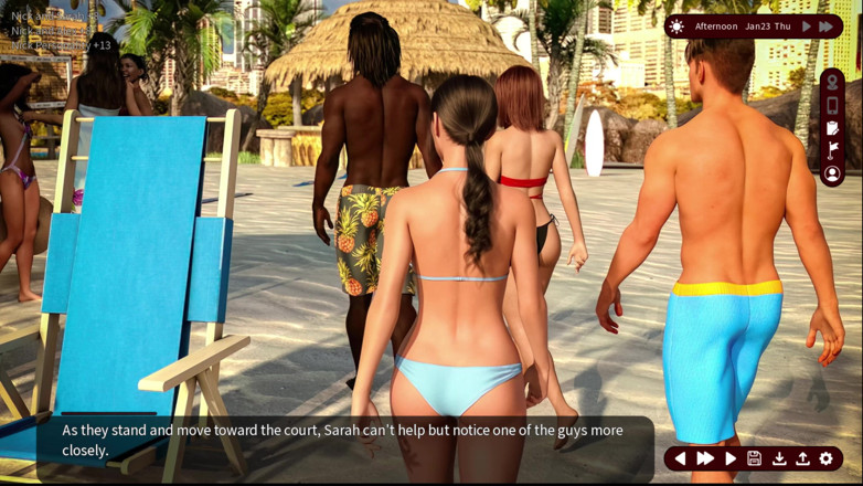 Johannes Gaming: Viskningar av Desire 17 Hon fick massage från två personer