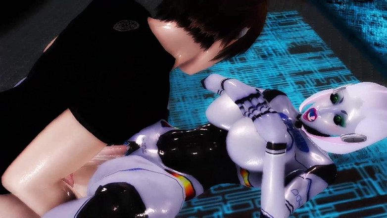 3DHentaiBeauties: Virtuella Robotfitta: Npc Remastered (1080p HD)