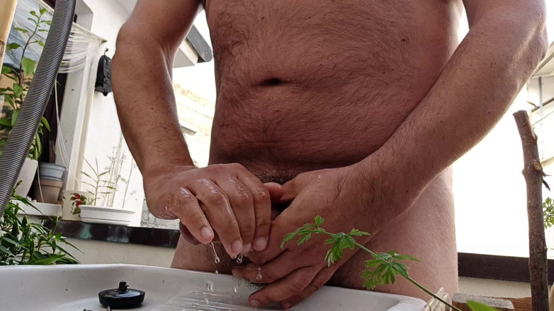 Kinky Guy: Nơi tốt nhất để đi tiểu, ban công