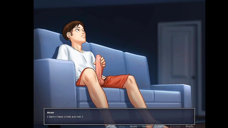 Lana Game plays: Summertime Saga 14부 - 레즈 포르노를 좋아해