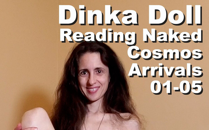 Cosmos naked readers: Dinka docka läser naken Kosmos