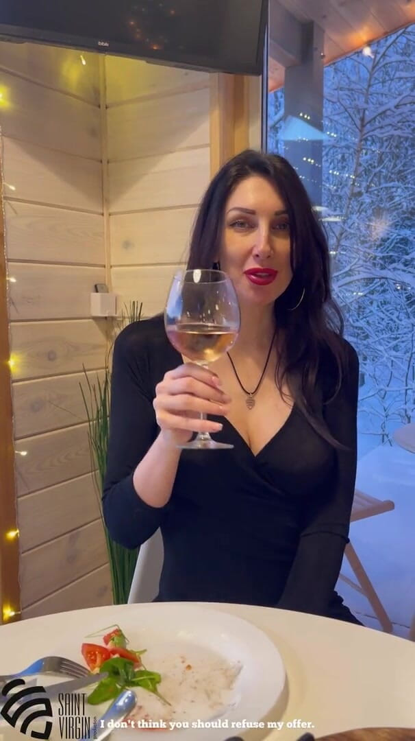 LizaVirgin: Zaprosiłem macochę do restauracji i zostałem nagrodzony fajnym seksem. POV