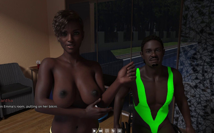 3D Cartoon Porn: My dorm 135 - der oben-ohne-Pool (geburtstags-) Party beginnt