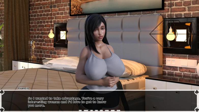 Dirty GamesXxX: Темне небо Тіфи: азіатська краля з величезними цицьками розтягується з тренером за спиною свого чоловіка - епізод 13