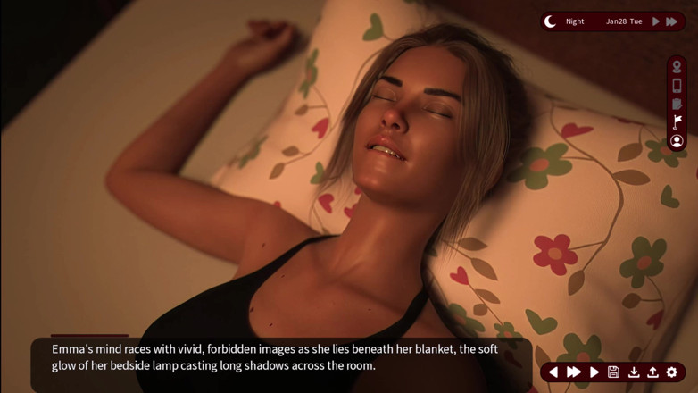 Johannes Gaming: Susurros de deseo - Faithfull Path 14 - Emma quiere que Alex la...