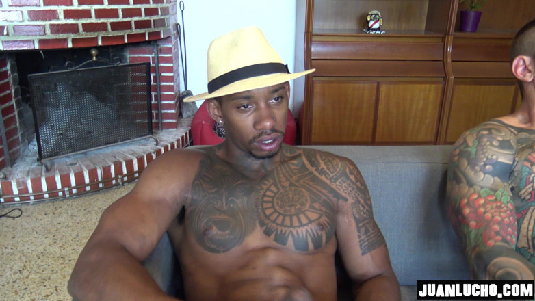 Juan Lucho Gay: Myblack Gardenerとのオナニー