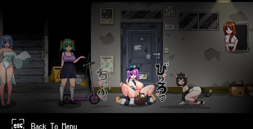 NSFWOtaku: 変態ゲーム - ノーエグジットアパートメント - 武手口マンション 全Hシーン