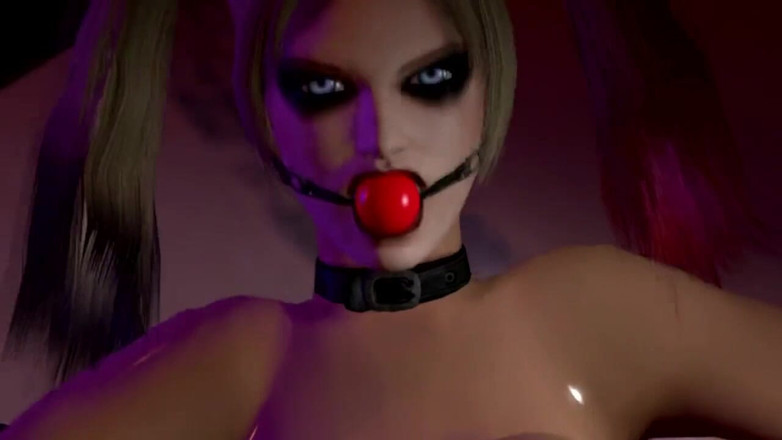Velvixian 3D: Gangbang pengkhianatan Harley quinns
