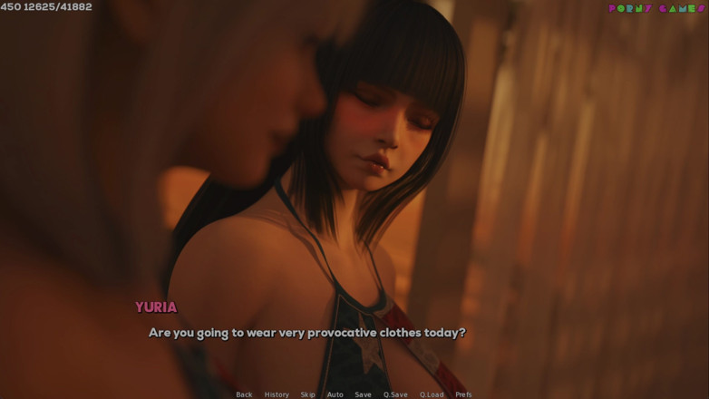 Porny Games: Shadows of desire di Shamandev - infedele fidanzata con un bbc 58