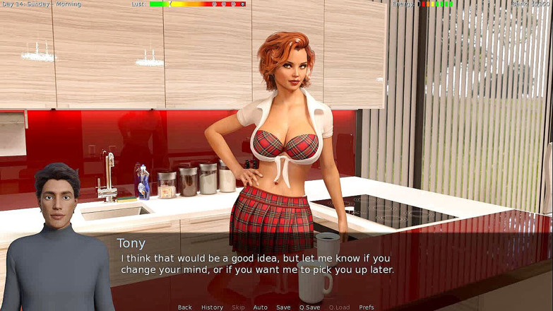 Dirty GamesXxX: ルームメイト:彼女は今ウェイトレスです-Ep10