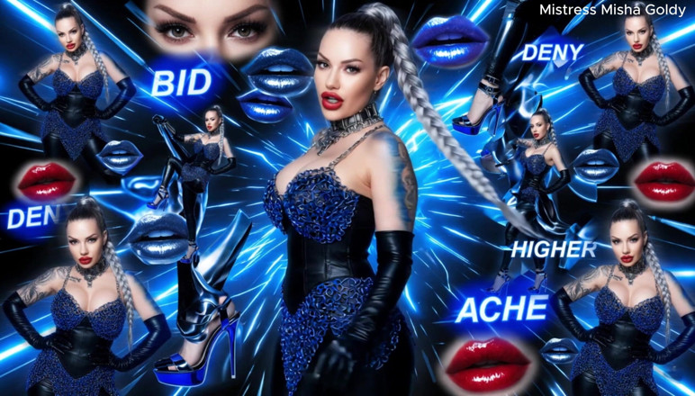 Goddess Misha Goldy: Your Mind on the Block - Obsesive Fixation Auction