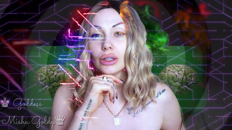 Goddess Misha Goldy: सम्भोग करने वाला मस्तिष्क पुनर्प्रोग्रामिंग!  फुसफुसाते हुए ASMR ट्रिगर और आंख निर्धारण!