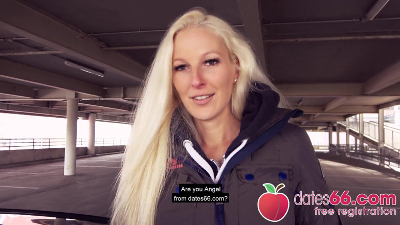 Dates66: Outdoor-fick auf dem oberen parkdeck mit deutscher hottie-cam angel! (englisch)