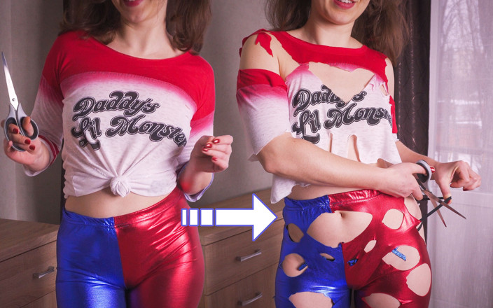 Teasecombo 4K: Харлі Квінн відрізає свій улюблений шматок вбрання шматком