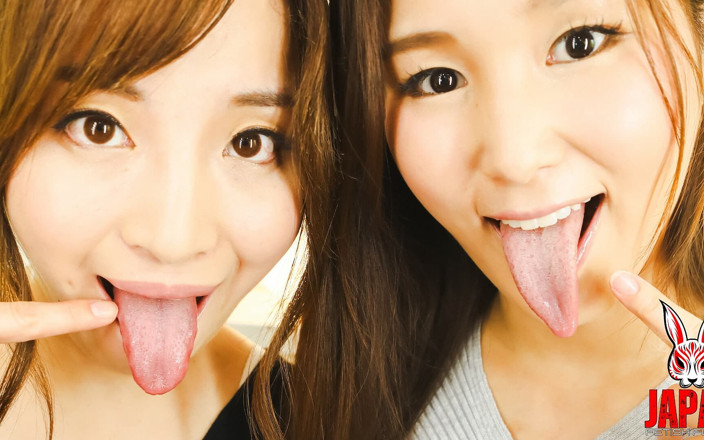 Japan Fetish Fusion: Sumire seto mirei kitano tarafından çifte sanal lezbiyen öpücüğü