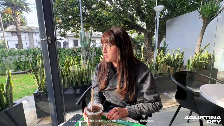 Agustina Rey: I Found a Very Pretty Girl and Offered to Film...