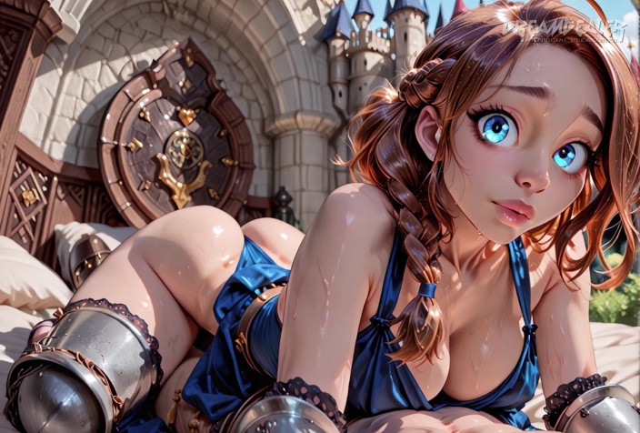 DreamDealer: Diese heiße junge prinzessin zeigte mir ihre schatzkammer - ai generiert