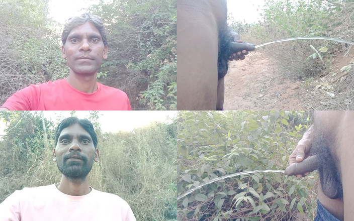 Rajesh Playboy 993: Rajesh playboy 993 dua kencing di hutan di luar pancuran emas...