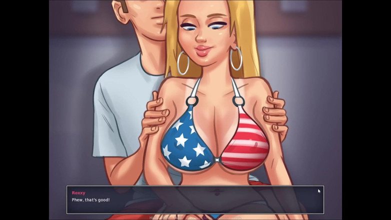 LewdArcade: Summertime Saga Roxxy [01] Animation Collection [part 34] Nude Sex Game Play [18+] Adult...