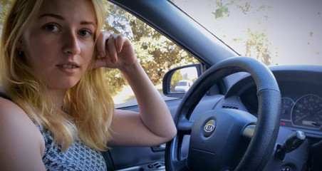 SweetAndFlow: Helped Blonde Girl Fix the Car and Fucked Her